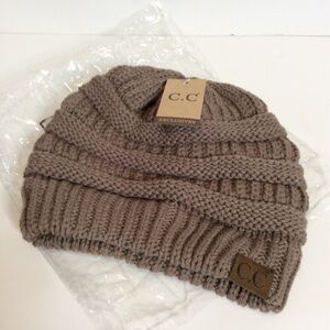 New CC Brand Knit Beanie Hat